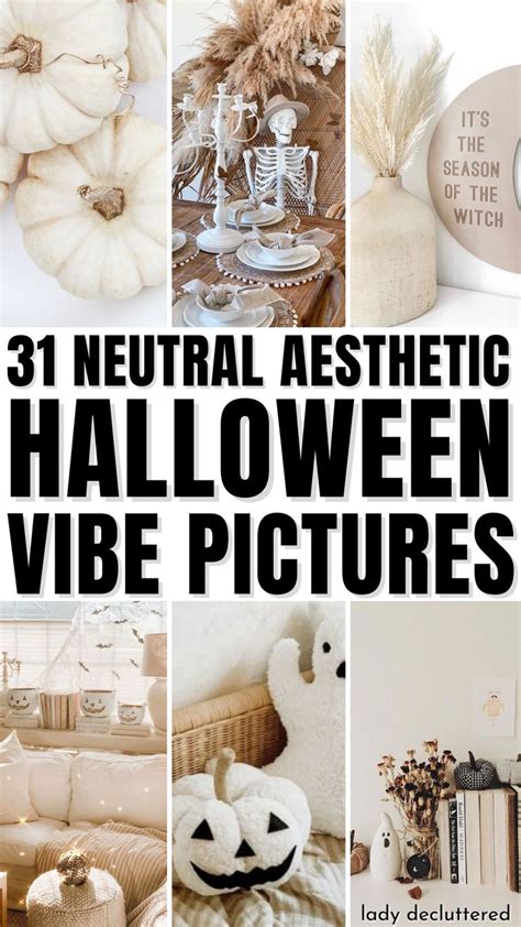 neutral halloween background|31 Neutral Halloween Aesthetic Pictures » Lady Decluttered.